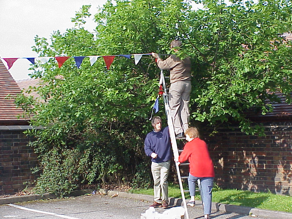 Hang the bunting!